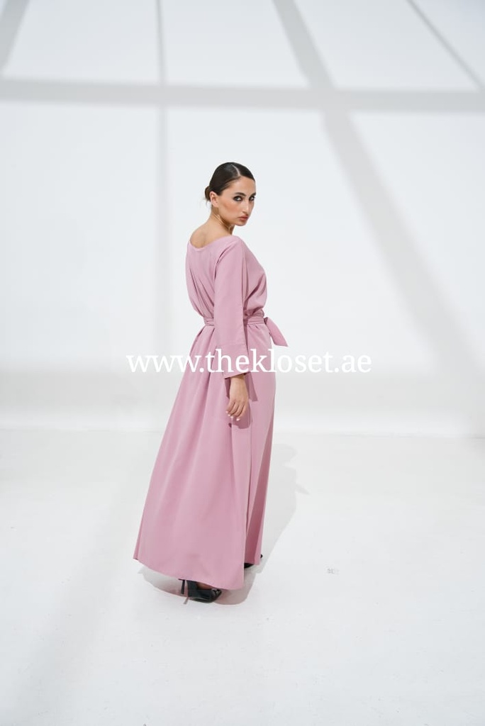 Light Purple Simple Plain Dress