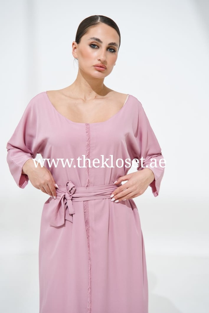 Light Purple Simple Plain Dress