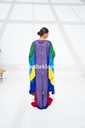 Multicolored Chiffon Dress