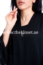 Stones black Abaya