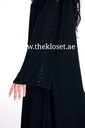 Stones black Abaya
