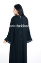 Stones black Abaya