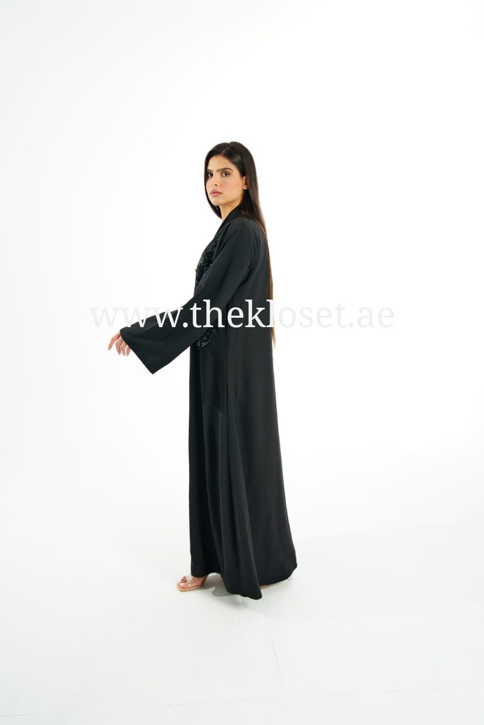 Beaded black Abaya