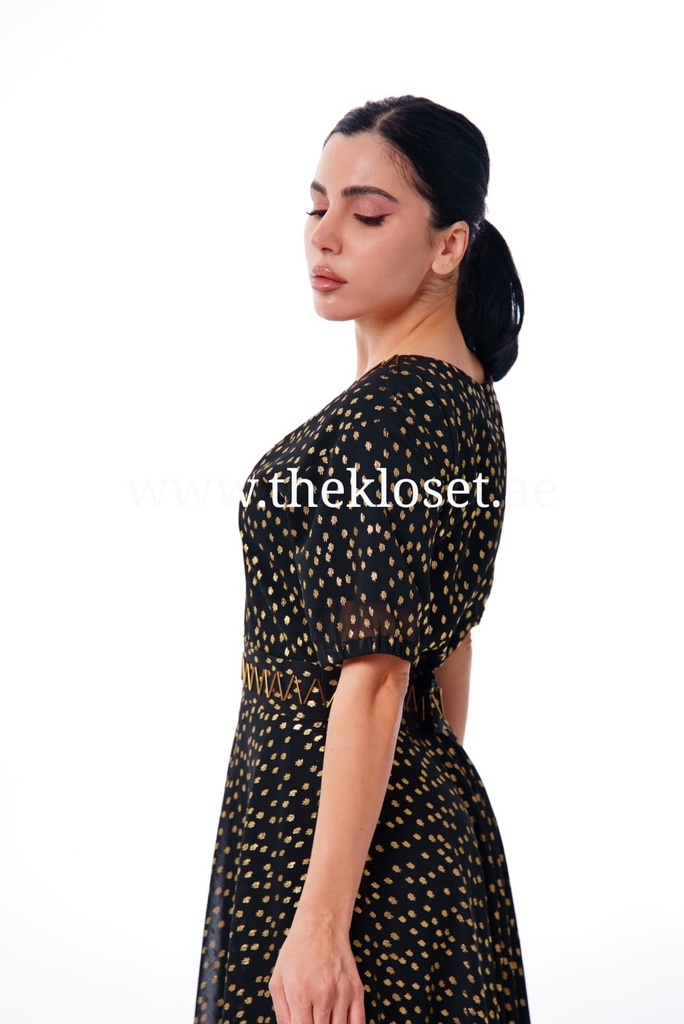 Glittery Black Dress