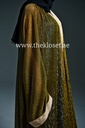 Golden Beige belted Abaya