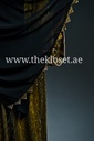 Golden Beige belted Abaya