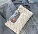 Vintage Newspaper Shaped Novelty Bag