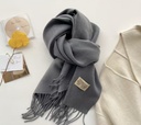 Double Sides Solid Color Scarf