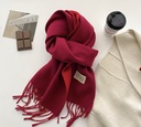 Double Sides Solid Color Scarf