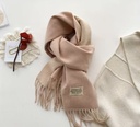 Double Sides Solid Color Scarf