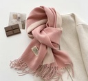 Double Sides Solid Color Scarf