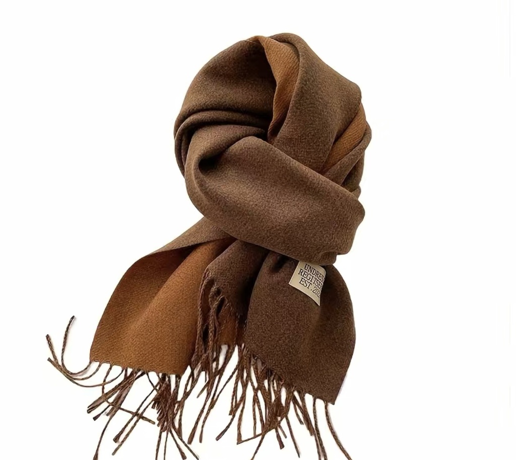 Double Sides Solid Color Scarf