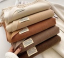 Double Sides Solid Color Scarf