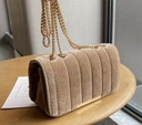 Vintage Velvet Square Shoulder Bag