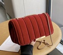 Vintage Velvet Square Shoulder Bag