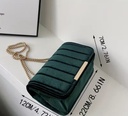 Vintage Velvet Square Shoulder Bag