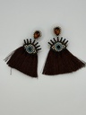Tassel Eye Vintage Earrings
