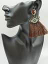 Tassel Eye Vintage Earrings