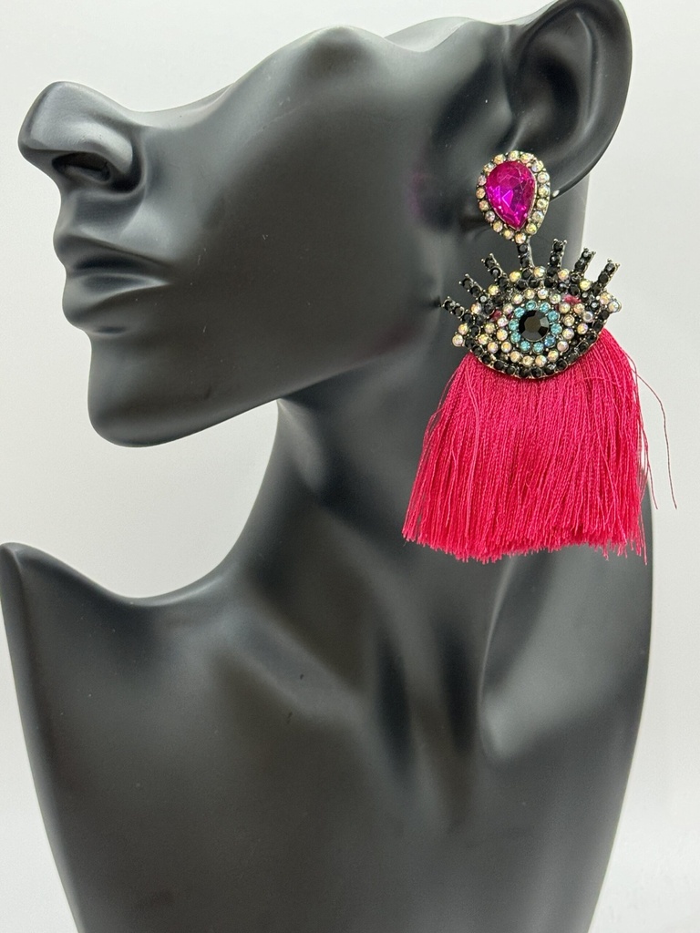 Tassel Eye Vintage Earrings