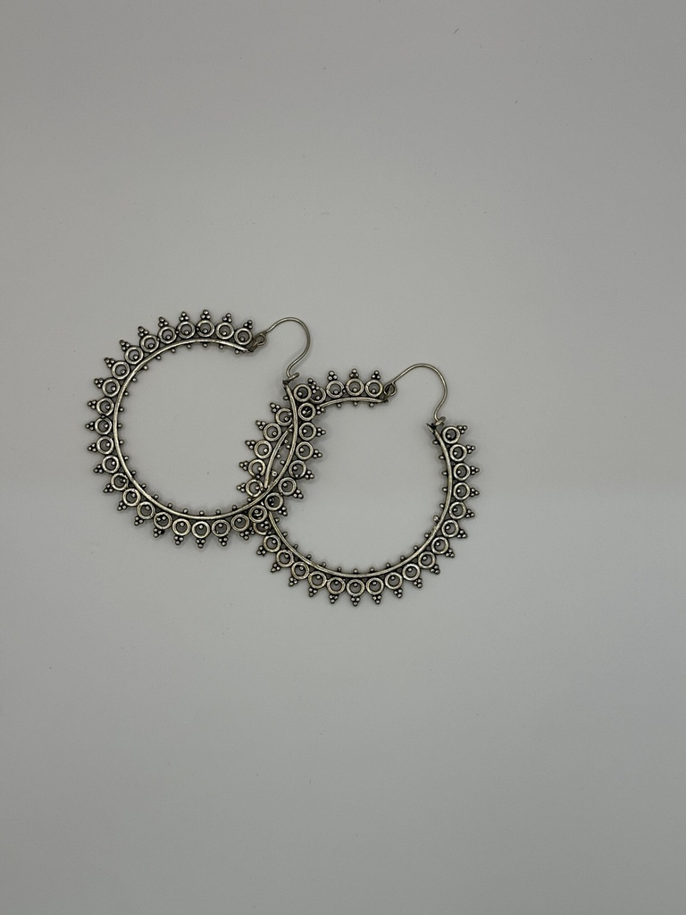 Vintage Circular Earrings