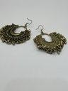 Colored Silver Indian Earrings