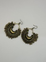 Colored Silver Indian Earrings