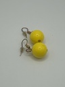 Colored Ball Earrings