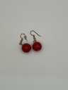 Colored Ball Earrings