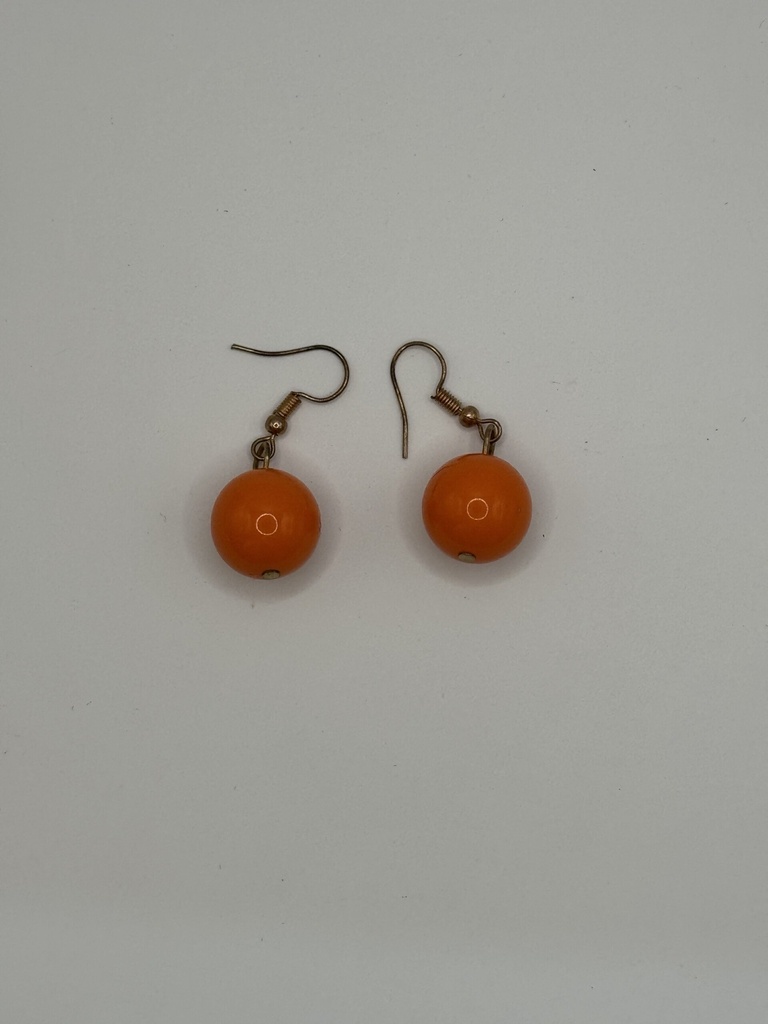 Colored Ball Earrings
