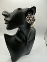 Spiral Indian vintage earrings