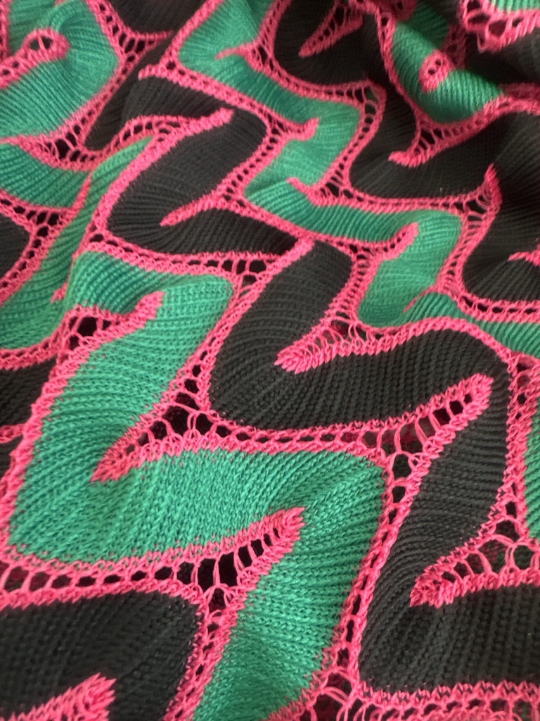 Color Waves Dress with Headband