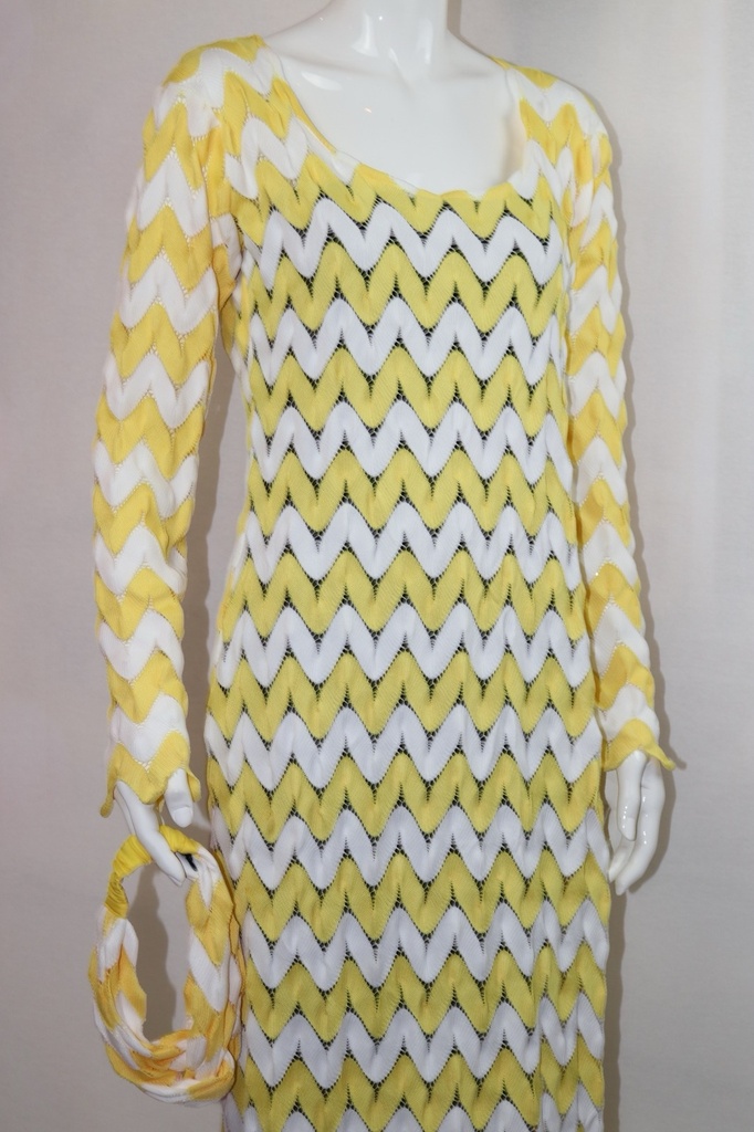 Color Waves Dress with Headband