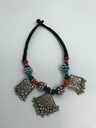 Sliver colorful Necklace