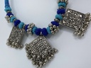 Sliver colorful Necklace