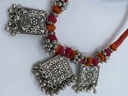 Sliver colorful Necklace
