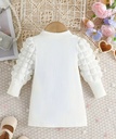 White Dress Puff Sleeve