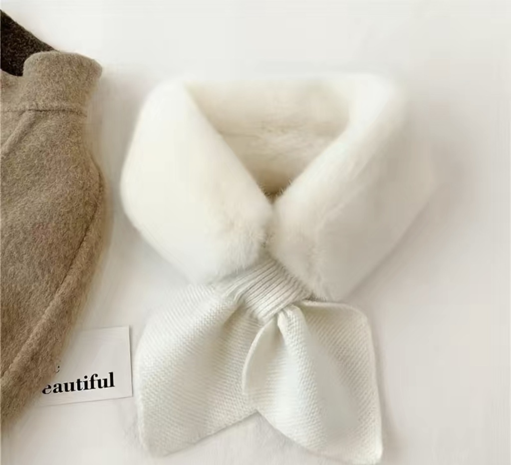 Faux Plush Scarf