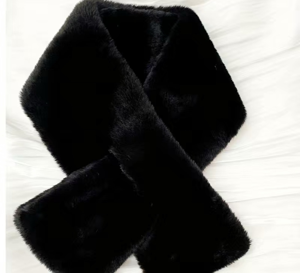 Women Collar Fax Scarf
