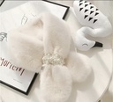 Children Rabbit Pearl Scarf