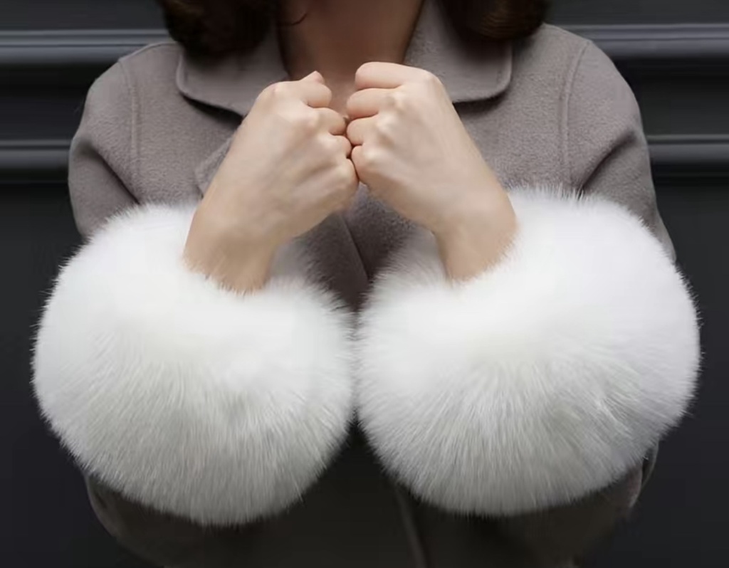 Faux Fur Sleeves for Ladies