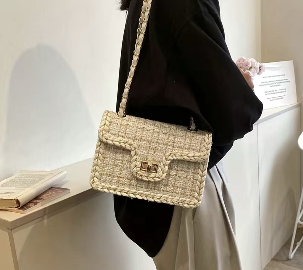 Lattice Crossbody Bag