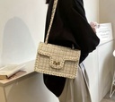 Lattice Crossbody Bag