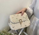 Mini Straw Woven Crossbody Bag