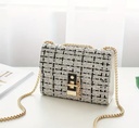 Square Shoulder Lock Bag