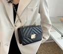 Chevron Quilted Crossbody Bag