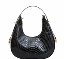 Shiny Crocodile Shoulder Bag