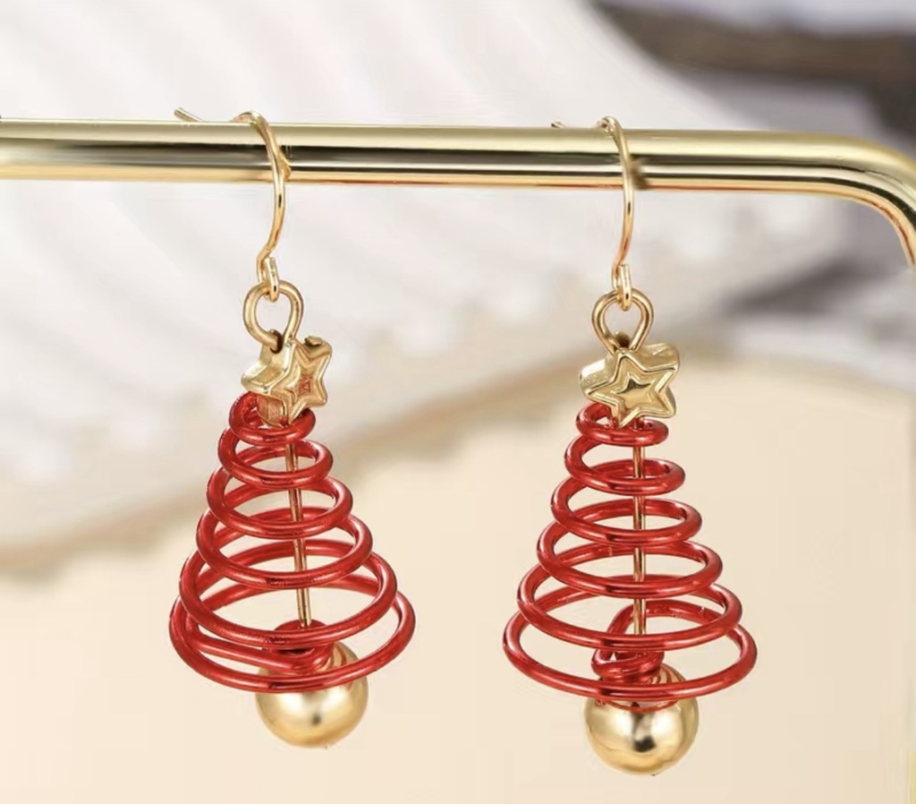 Christmas Tree Earrings