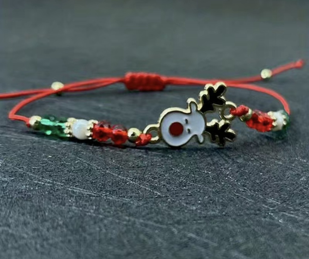 Christmas Themed adjustable Bracelet