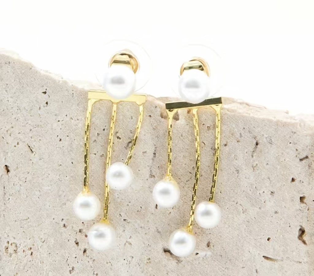Pearl Stud Earrings