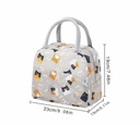 Animals Pattern Insulated Lunch Box Bag